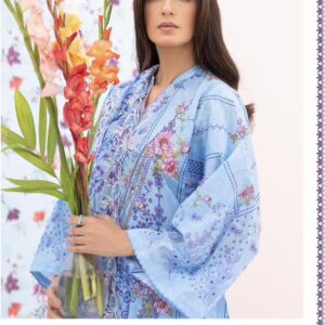 An Exclusive Summer Collection 2024! 3 Pcs Unstitched Lawn Suits