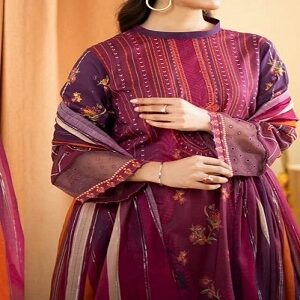 Rang Pasand by Gull Jee, Vol-12 Lawn Dupatta Collection