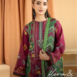 Rang Pasand by Gull Jee, Vol-12 Lawn Dupatta Collection